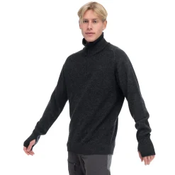 New Bergans Ulriken Light Merino Jumper Men - Dark Shadow Grey