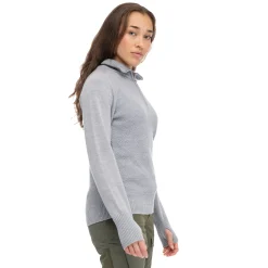 Cheap Bergans Ulriken Light Merino Jumper Women - Magnesium Grey