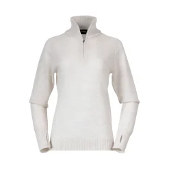Best Sale Bergans Ulriken Light Merino Jumper Women - Vanilla White