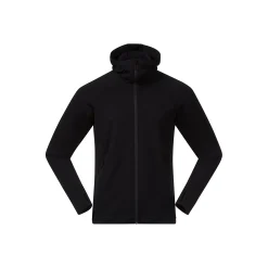 Online Bergans Ulstein Wool Hood Jacket - Black