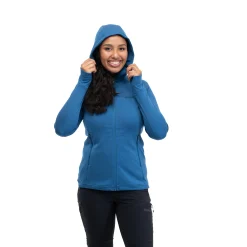 Hot Bergans Ulstein Wool Hood W Jacket - North Sea Blue