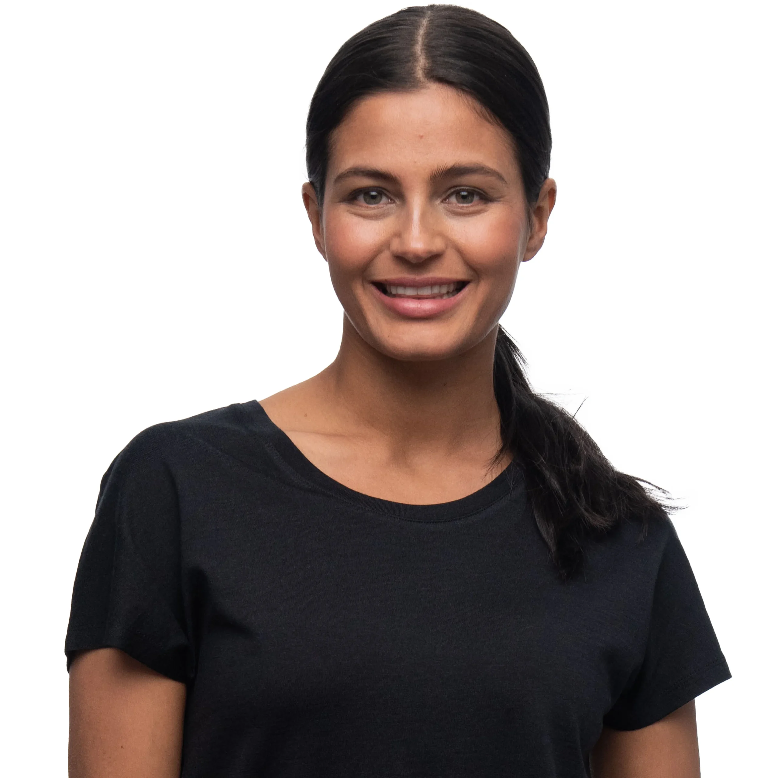 Fashion Bergans Urban Wool W Tee - Black