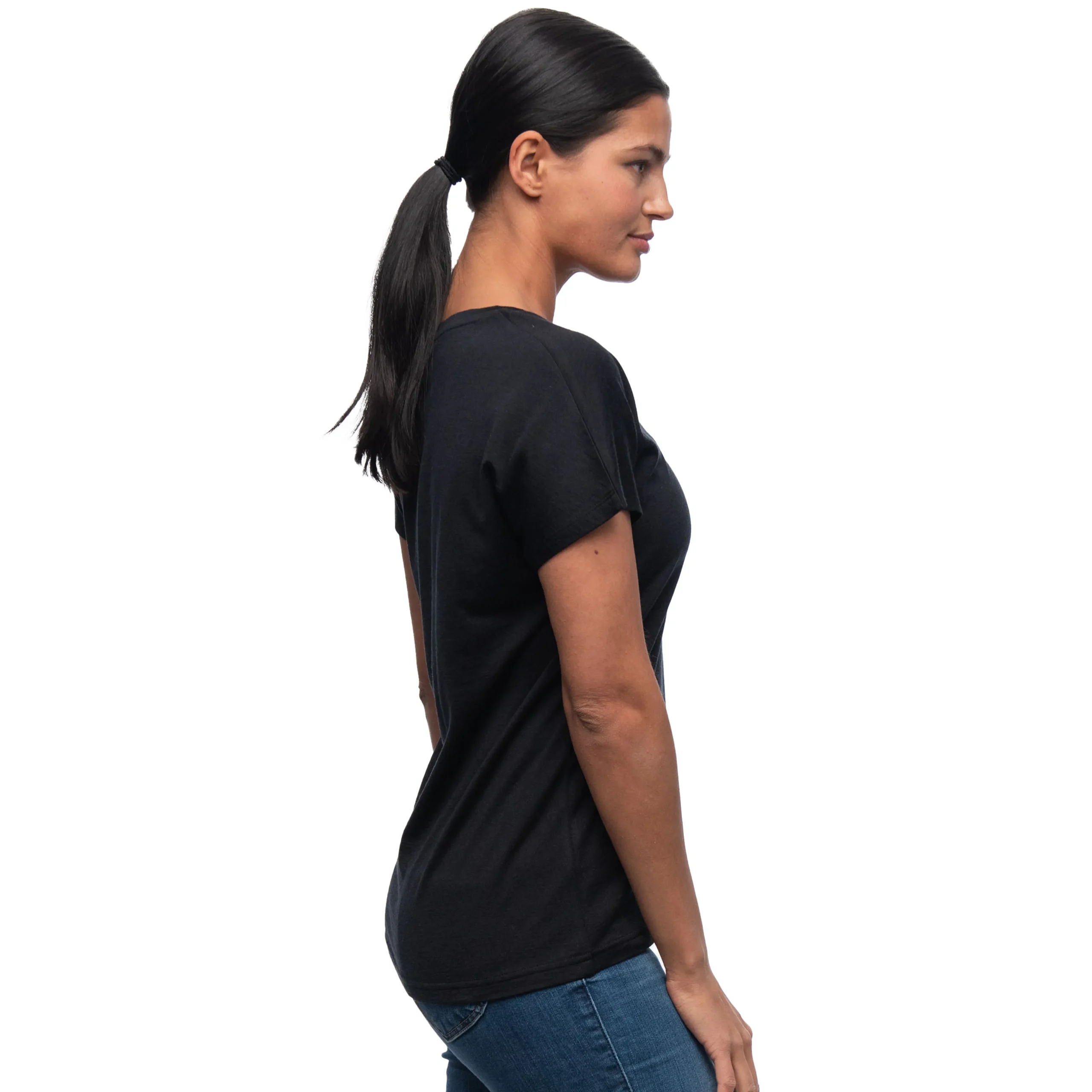 Fashion Bergans Urban Wool W Tee - Black