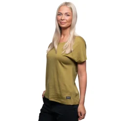 Fashion Bergans Urban Wool W Tee - Olive Green
