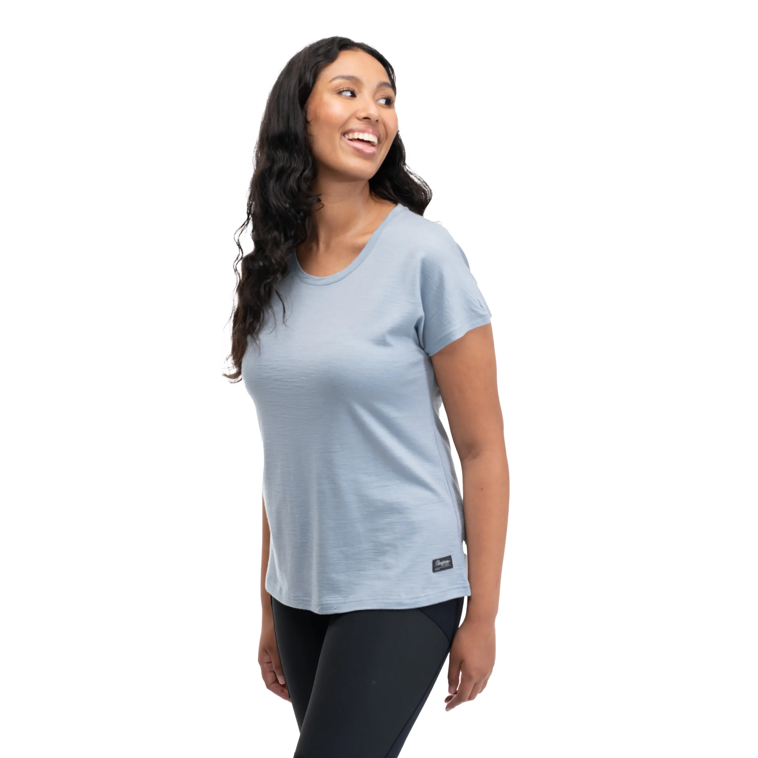 Hot Bergans Urban Wool W Tee - Husky Blue