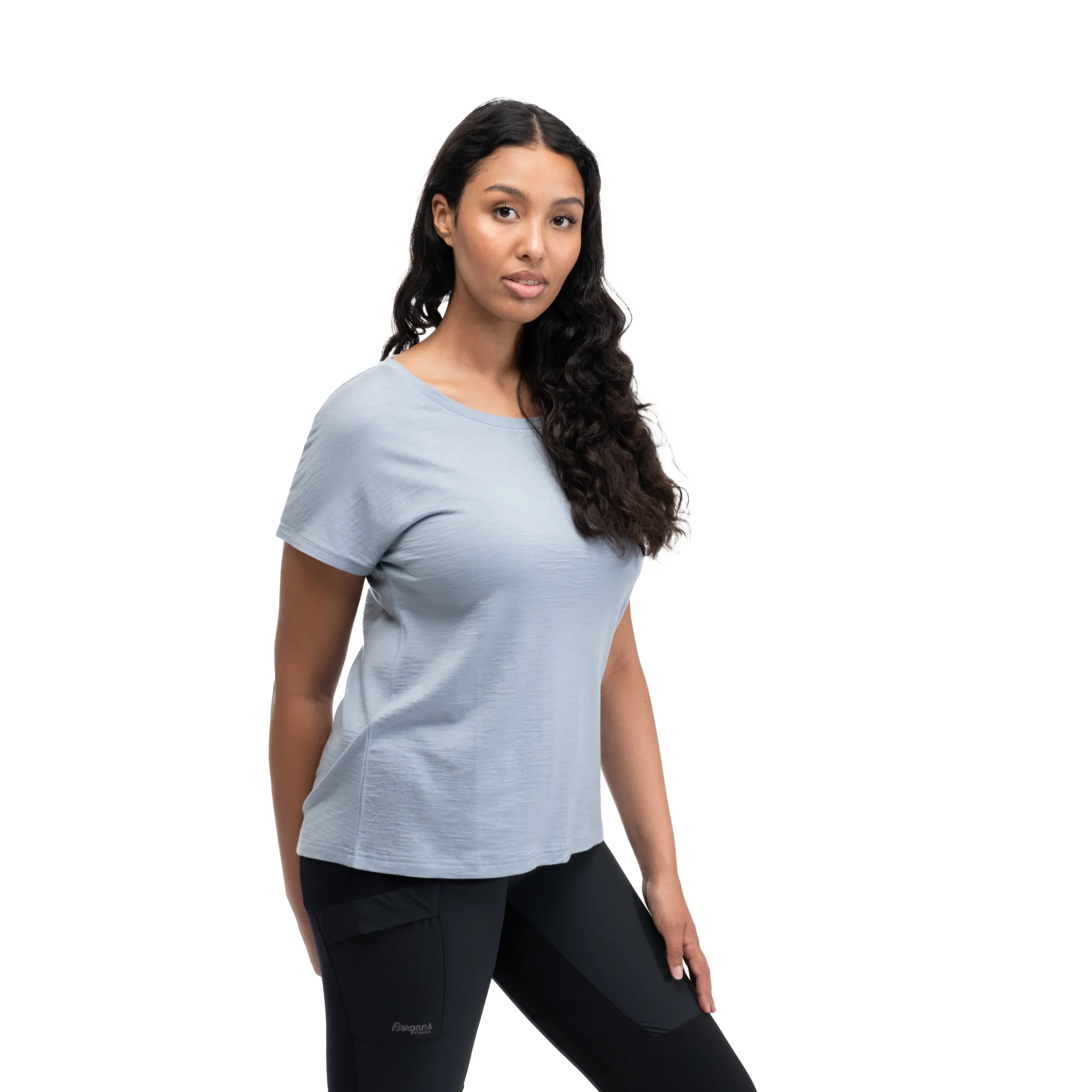 Hot Bergans Urban Wool W Tee - Husky Blue