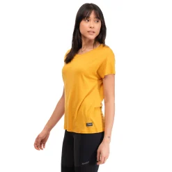 Discount Bergans Urban Wool W Tee - Golden Yellow