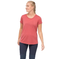 Best Sale Bergans Vaagaa Adventure Merino Tee Women - Rusty Dust
