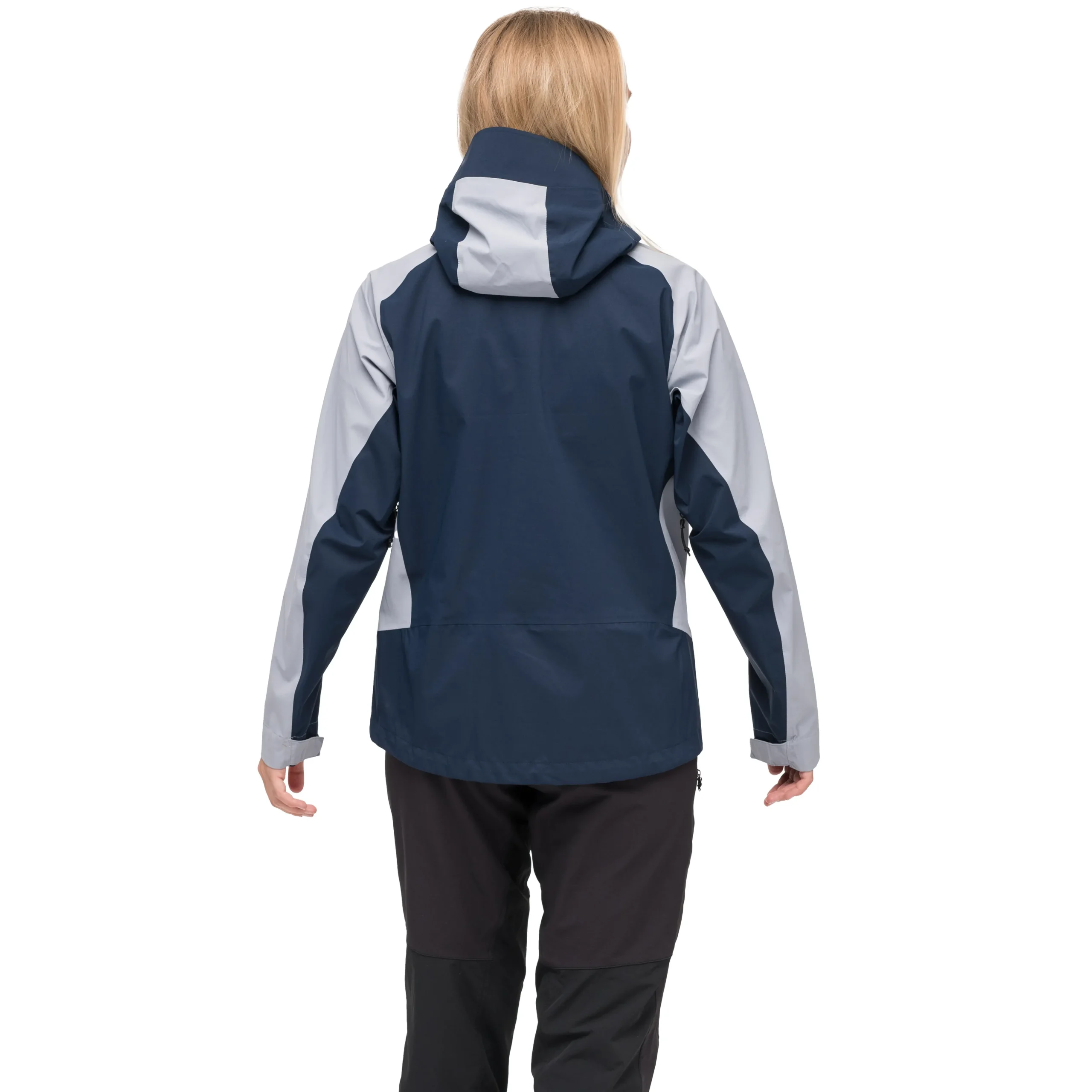 New Bergans Vaagaa Allround 3L Shell Jacket Women - Navy Blue / Husky Blue
