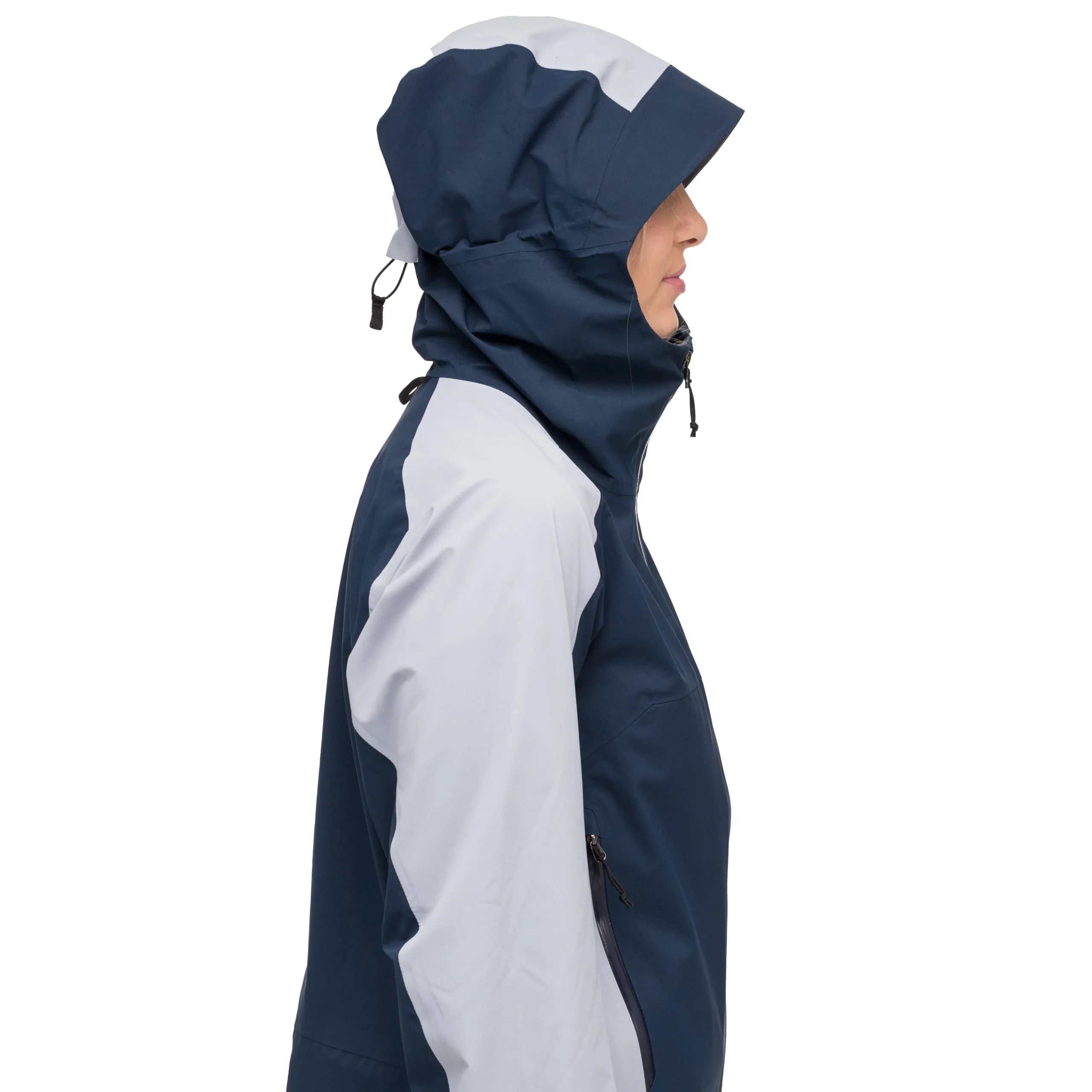 New Bergans Vaagaa Allround 3L Shell Jacket Women - Navy Blue / Husky Blue