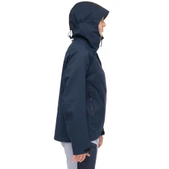 Outlet Bergans Vaagaa Allround 3L Shell Jacket Women - Navy Blue