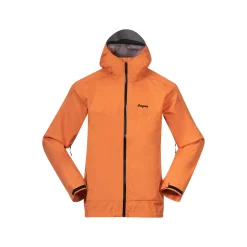Shop Bergans Vaagaa Light 3L Shell Jacket Men - Faded Orange