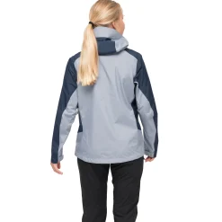 Hot Bergans Vaagaa Light 3L Shell Jacket Women - Husky Blue / Navy Blue