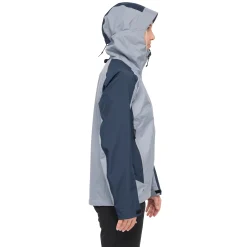 Hot Bergans Vaagaa Light 3L Shell Jacket Women - Husky Blue / Navy Blue