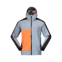 Outlet Bergans Vaagaa Light 3L Shell Jacket Men - Husky Blue / Black