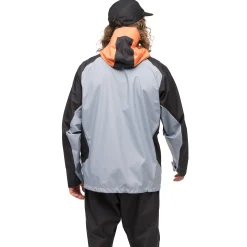 Outlet Bergans Vaagaa Light 3L Shell Jacket Men - Husky Blue / Black