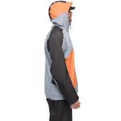 Outlet Bergans Vaagaa Light 3L Shell Jacket Men - Husky Blue / Black