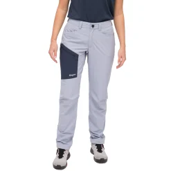 New Bergans Vaagaa Light Softshell Pants Women - Husky Blue / Navy Blue