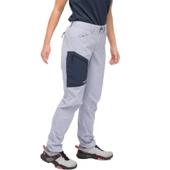 New Bergans Vaagaa Light Softshell Pants Women - Husky Blue / Navy Blue