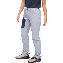 New Bergans Vaagaa Light Softshell Pants Women - Husky Blue / Navy Blue