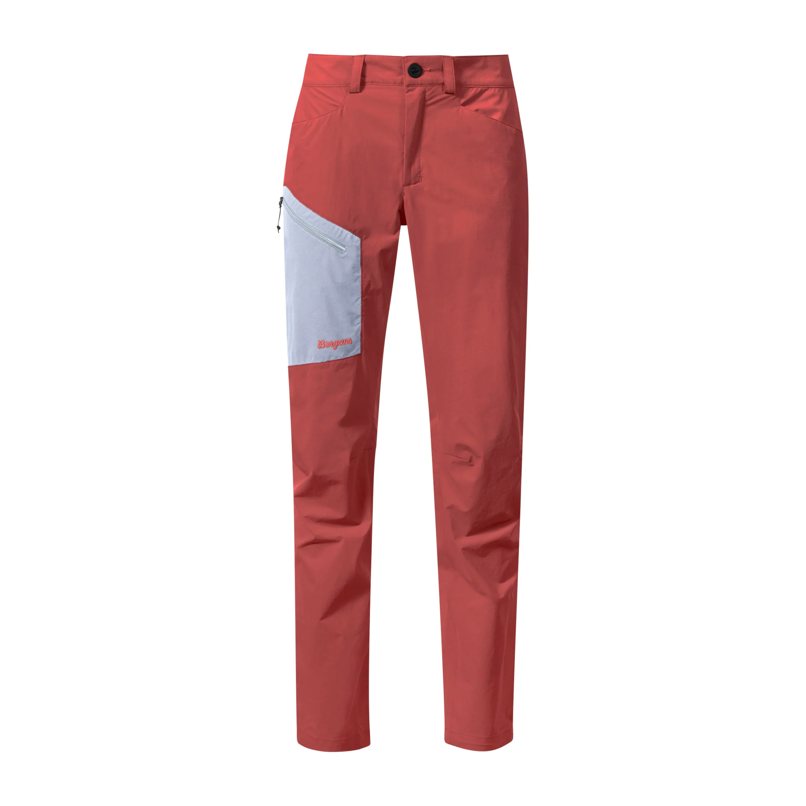 Flash Sale Bergans Vaagaa Light Softshell Pants Women - Rusty Dust / Husky Blue