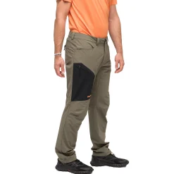 Discount Bergans Vaagaa Light Softshell Pants Men - Green Mud / Black