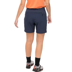 Flash Sale Bergans Vaagaa Light Softshell Shorts Women - Navy Blue