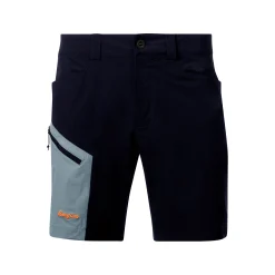 Hot Bergans Vaagaa Light Softshell Shorts Men - Black / Husky Blue