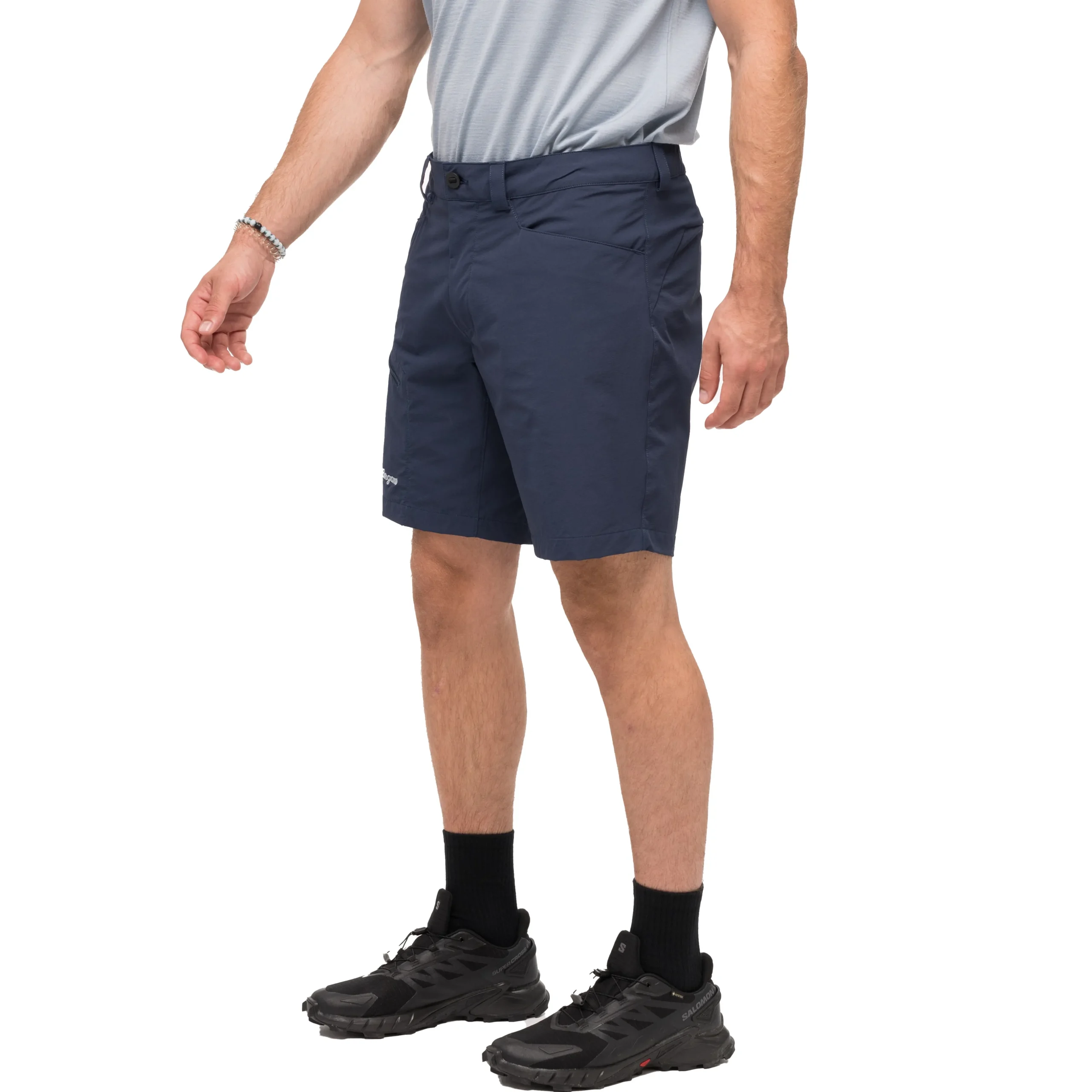 Best Sale Bergans Vaagaa Light Softshell Shorts Men - Navy Blue