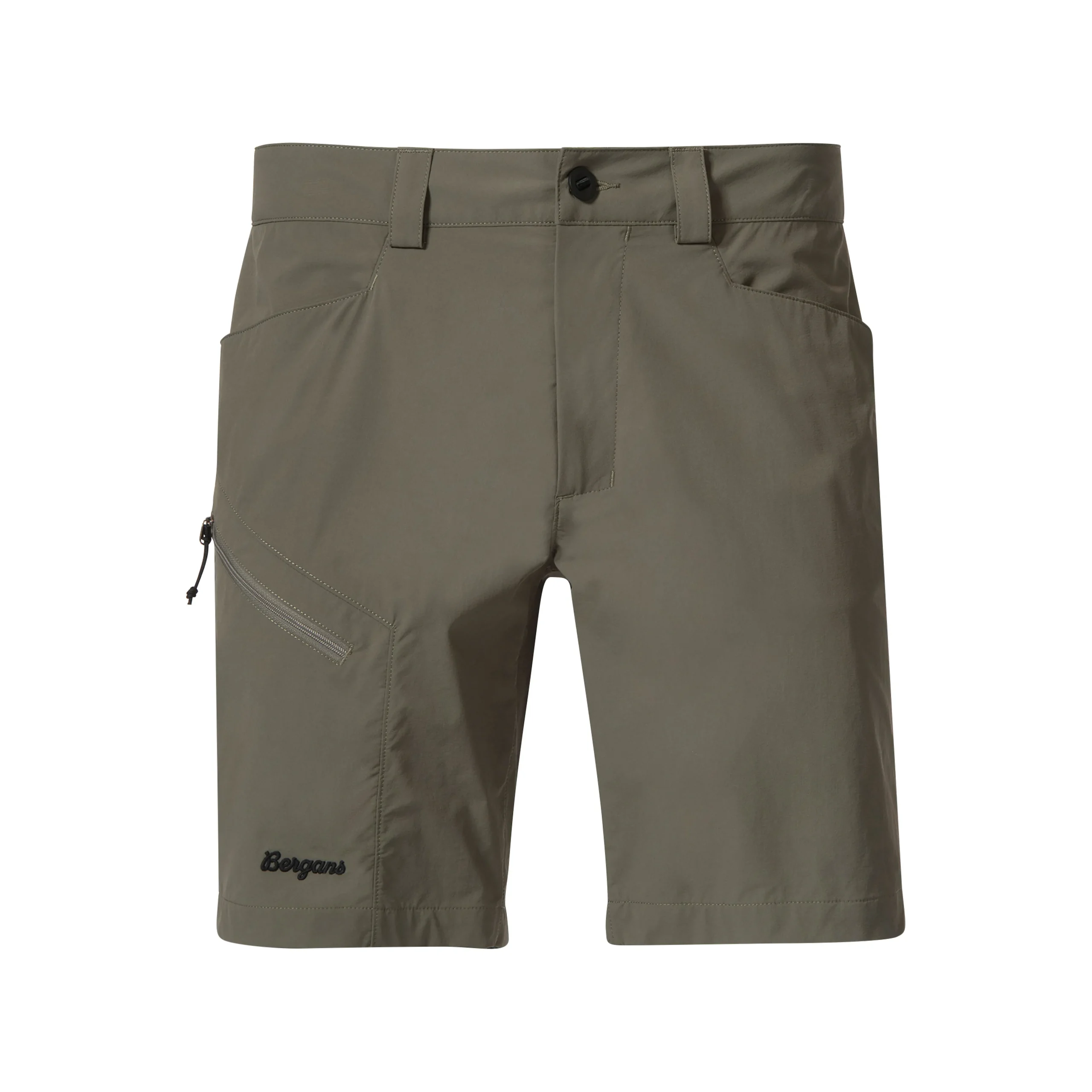 Flash Sale Bergans Vaagaa Light Softshell Shorts Men - Green Mud