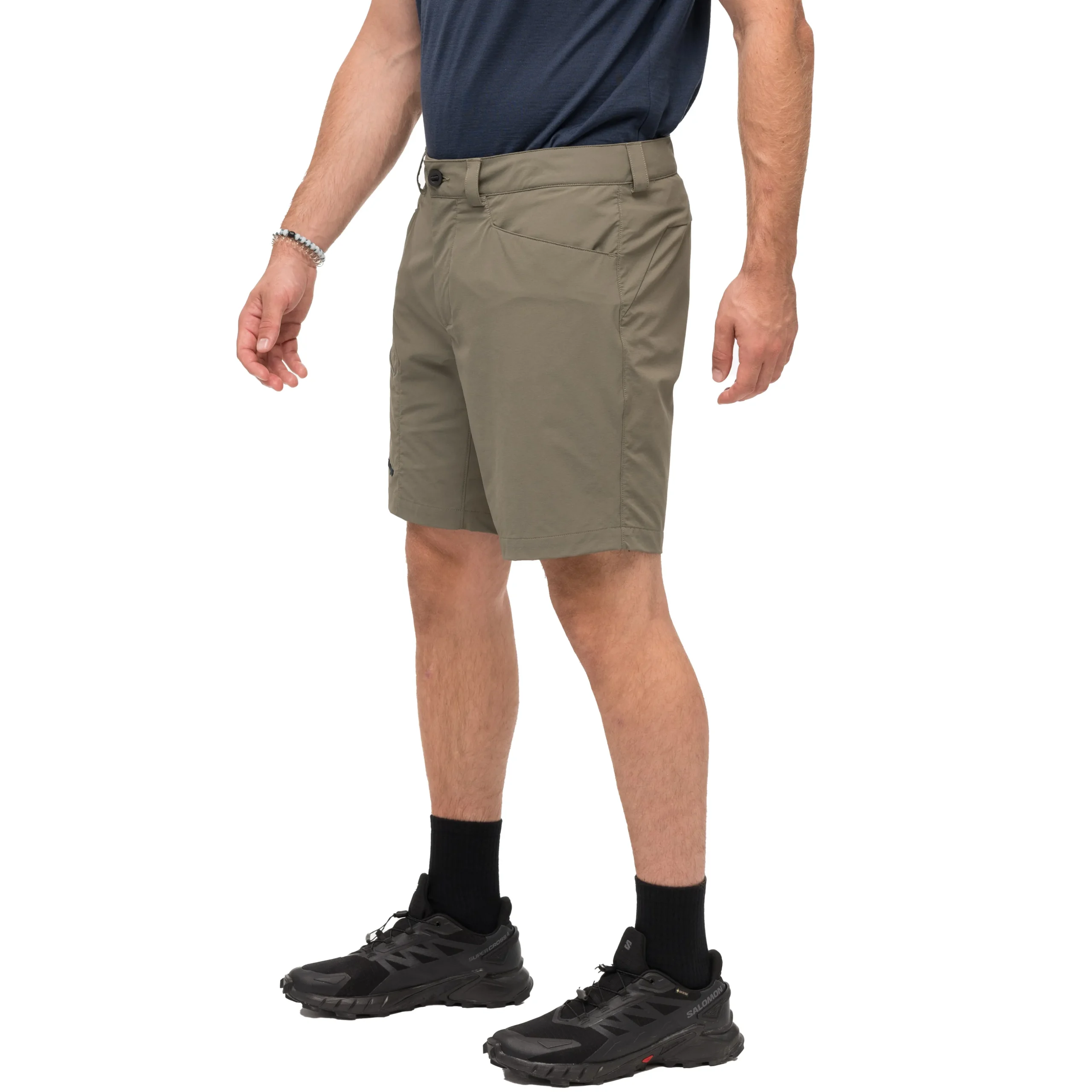 Flash Sale Bergans Vaagaa Light Softshell Shorts Men - Green Mud