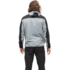 Cheap Bergans Vaagaa Windbreaker Jacket Men - Husky Blue / Black