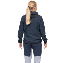 Fashion Bergans Vaagaa Windbreaker Jacket Women - Navy Blue