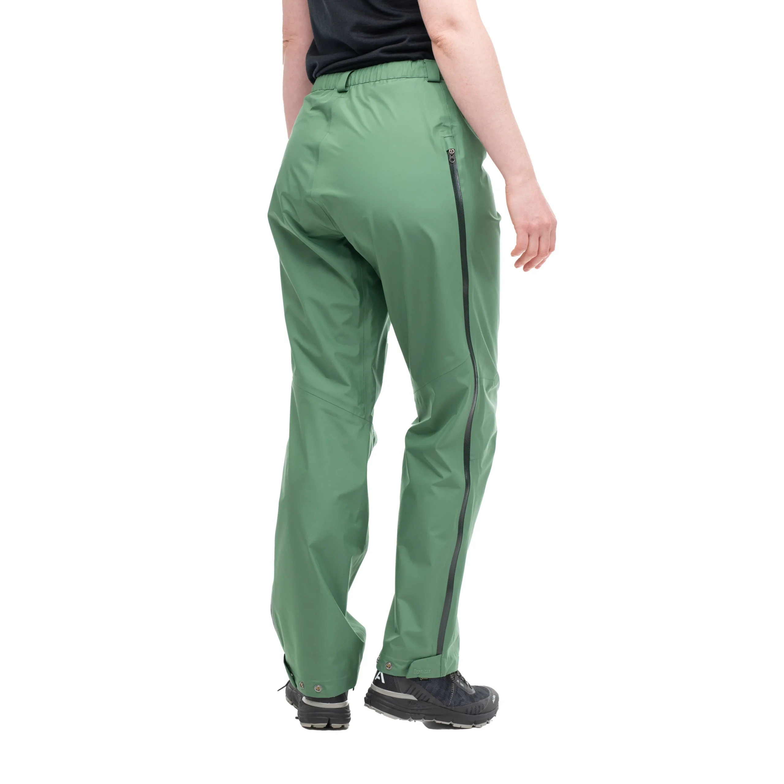 Online Bergans Vandre Light 3L Shell Zipped Pants Women - Dark Jade Green