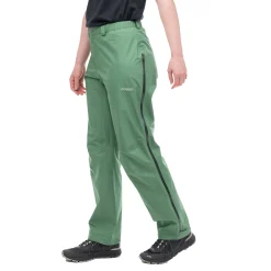 Online Bergans Vandre Light 3L Shell Zipped Pants Women - Dark Jade Green