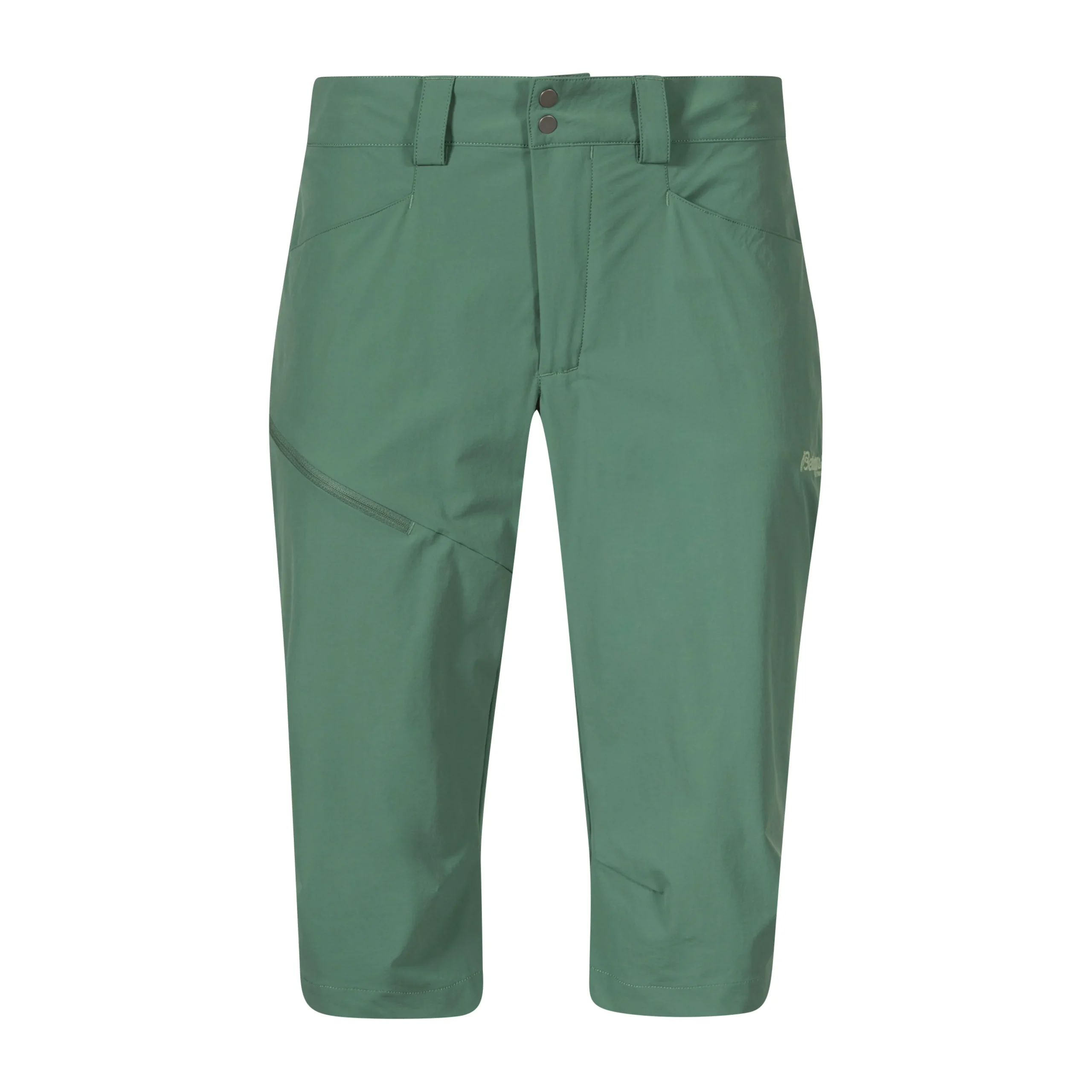 Best Sale Bergans Vandre Light Softshell Long Shorts Women - Dark Jade Green