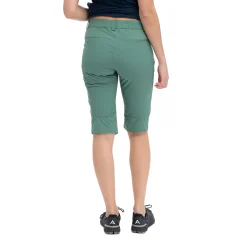 Best Sale Bergans Vandre Light Softshell Long Shorts Women - Dark Jade Green