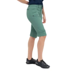 Best Sale Bergans Vandre Light Softshell Long Shorts Women - Dark Jade Green