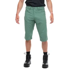 Sale Bergans Vandre Light Softshell Long Shorts Men - Dark Jade Green