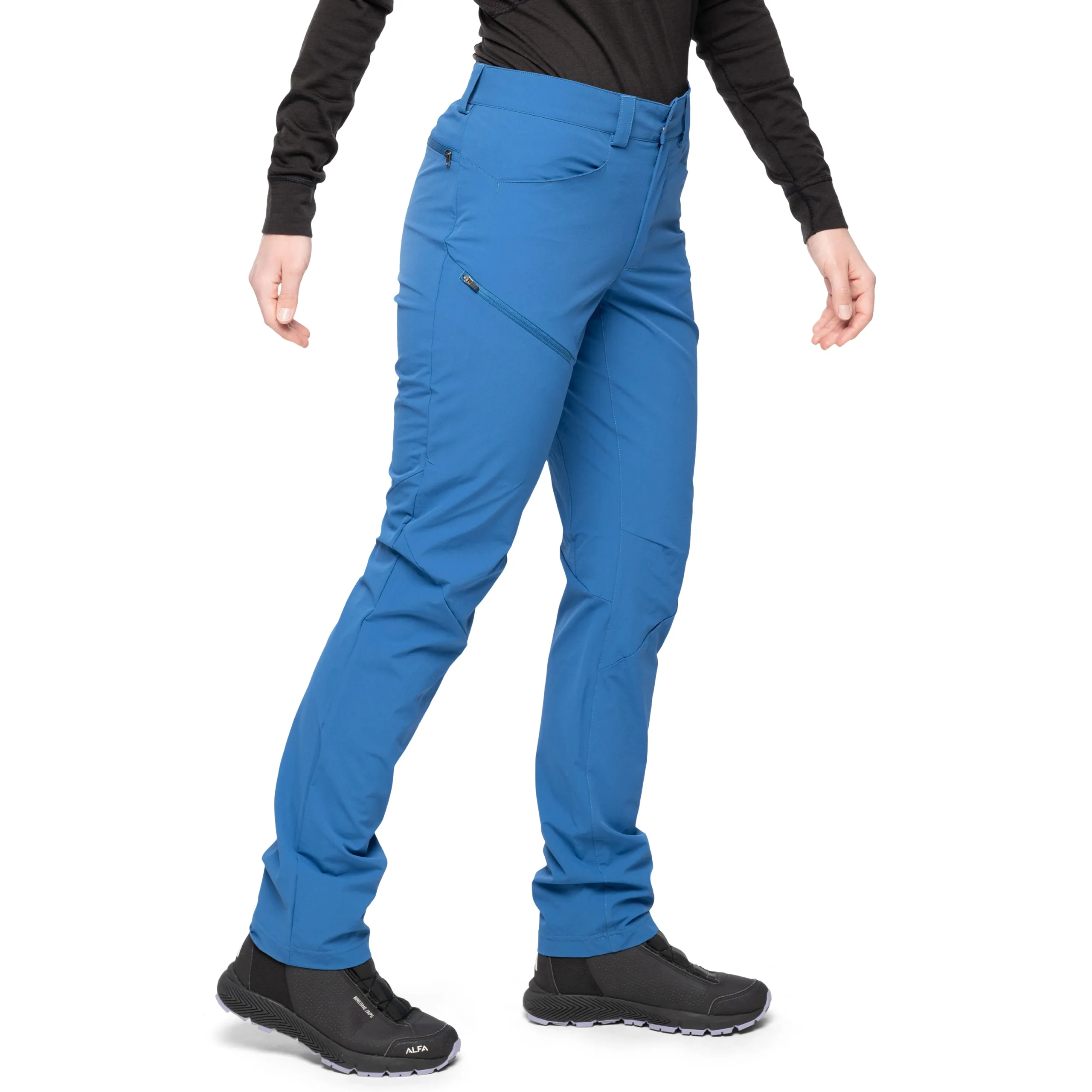 Fashion Bergans Vandre Light Softshell Pants Women - North Sea Blue