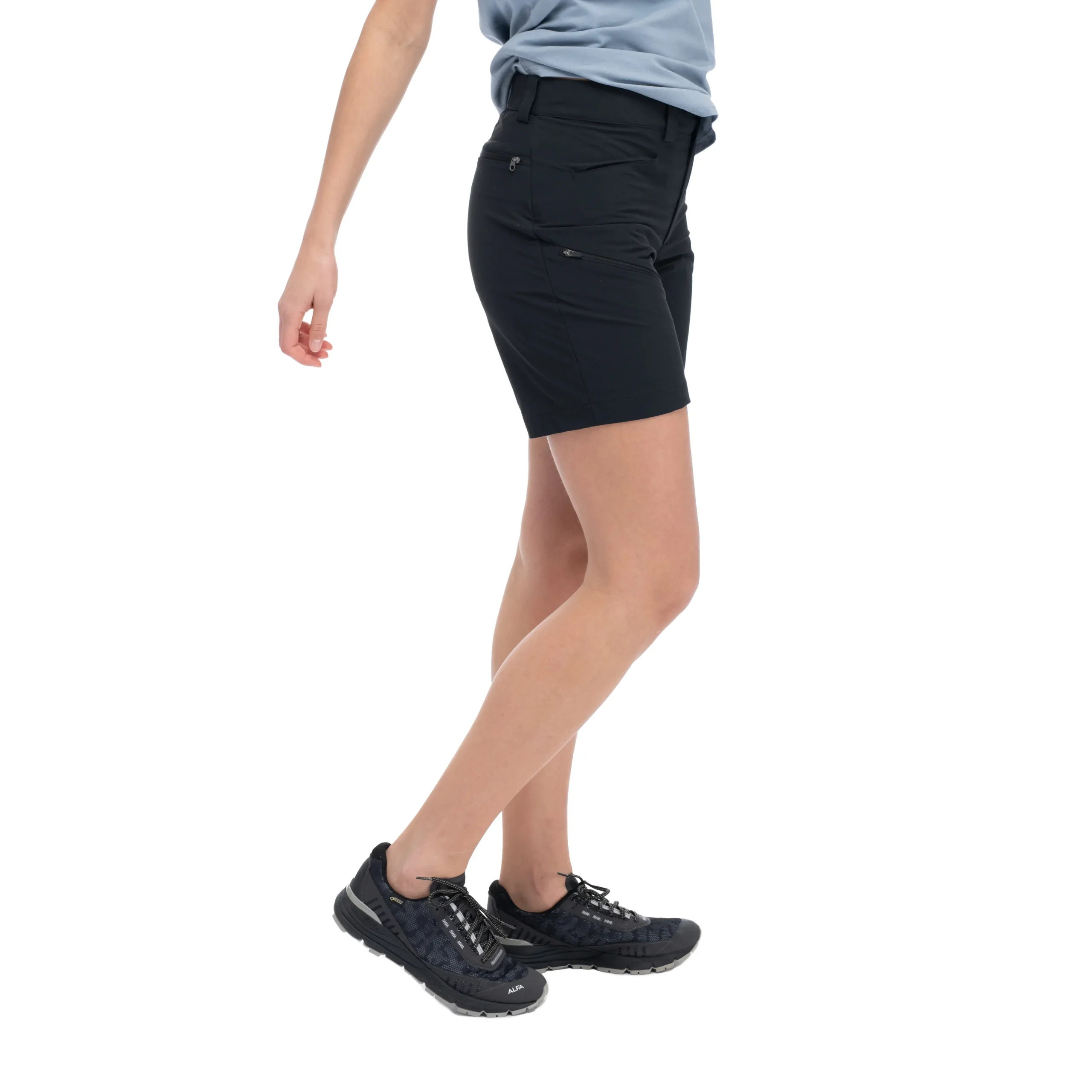 Best Bergans Vandre Light Softshell Shorts Women - Black