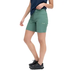 Store Bergans Vandre Light Softshell Shorts Women - Dark Jade Green