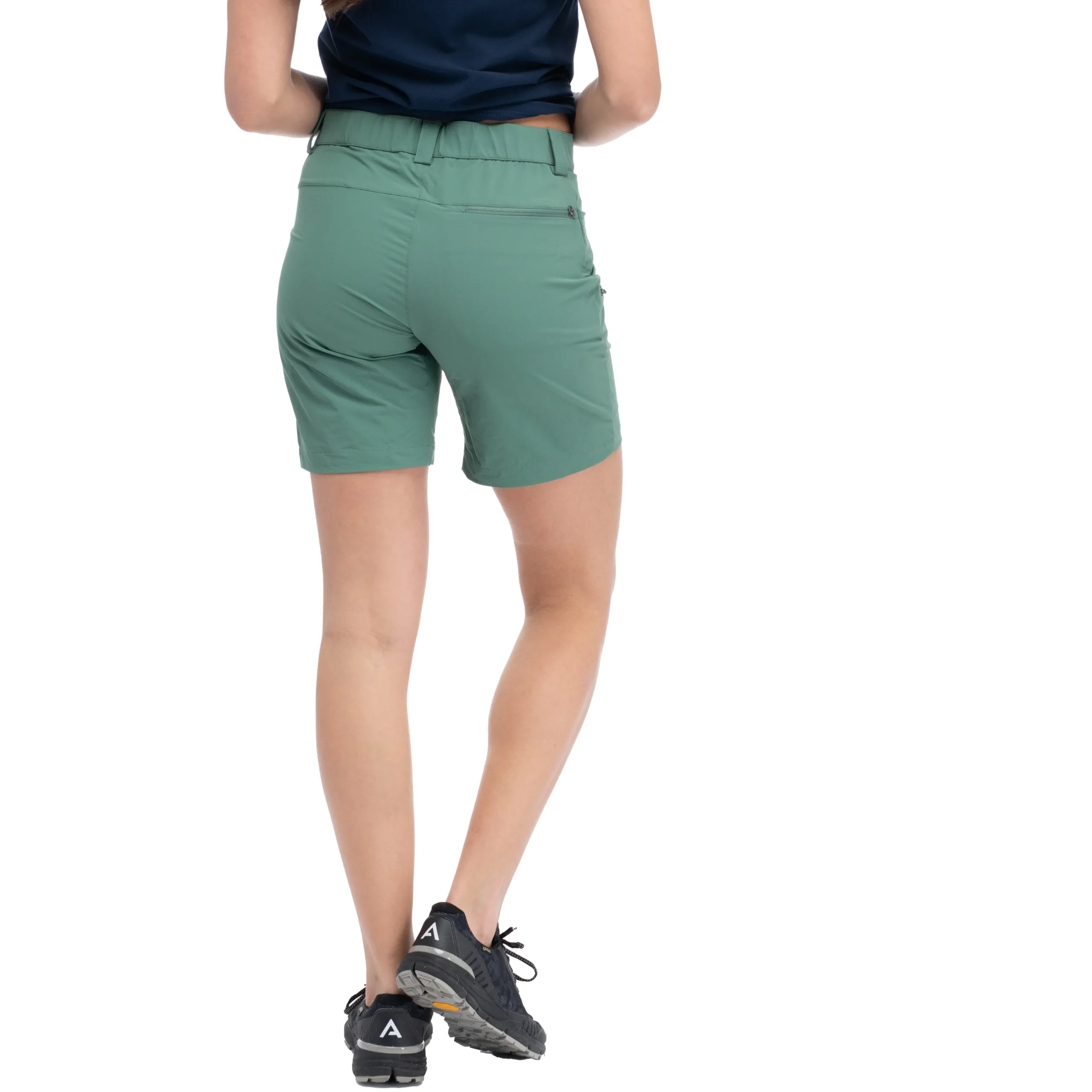 Store Bergans Vandre Light Softshell Shorts Women - Dark Jade Green