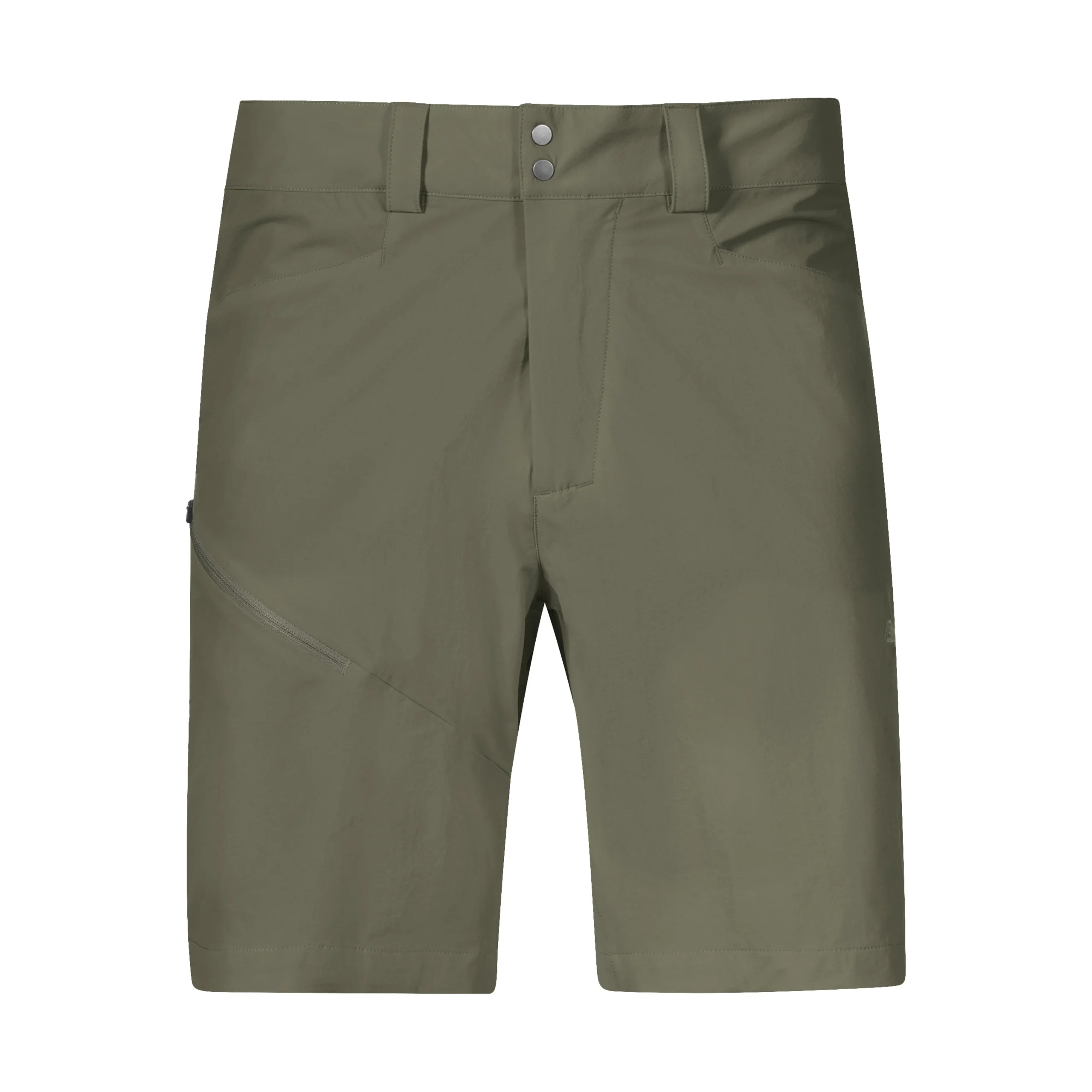 Store Bergans Vandre Light Softshell Shorts Men - Green Mud