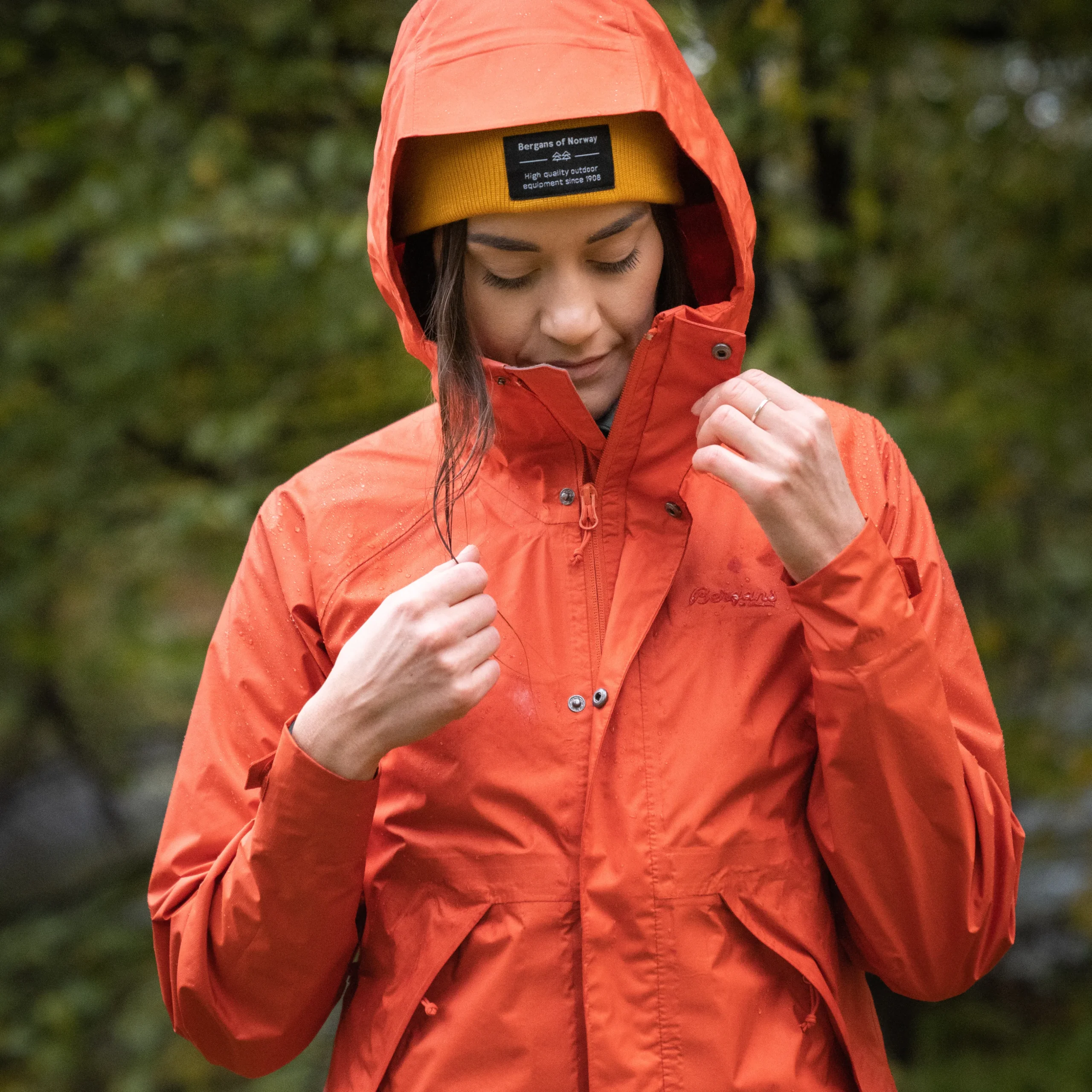 Cheap Bergans Vatne 3L W Jacket - Brick