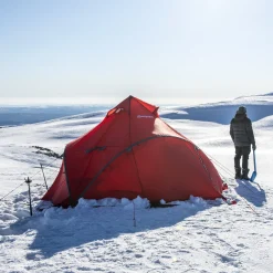 Outlet Bergans Wiglo®LT V.2 4-Persons Tent - Red