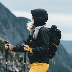 Online Bergans Y LightLine Air 3L Shell Jacket Women - Dark Shadow Grey