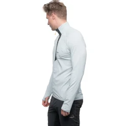 Sale Bergans Y LightLine Essence Midlayer Jacket Men - Pearl Grey