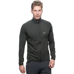 Best Sale Bergans Y LightLine Essence Midlayer Jacket Men - Dark Shadow Grey