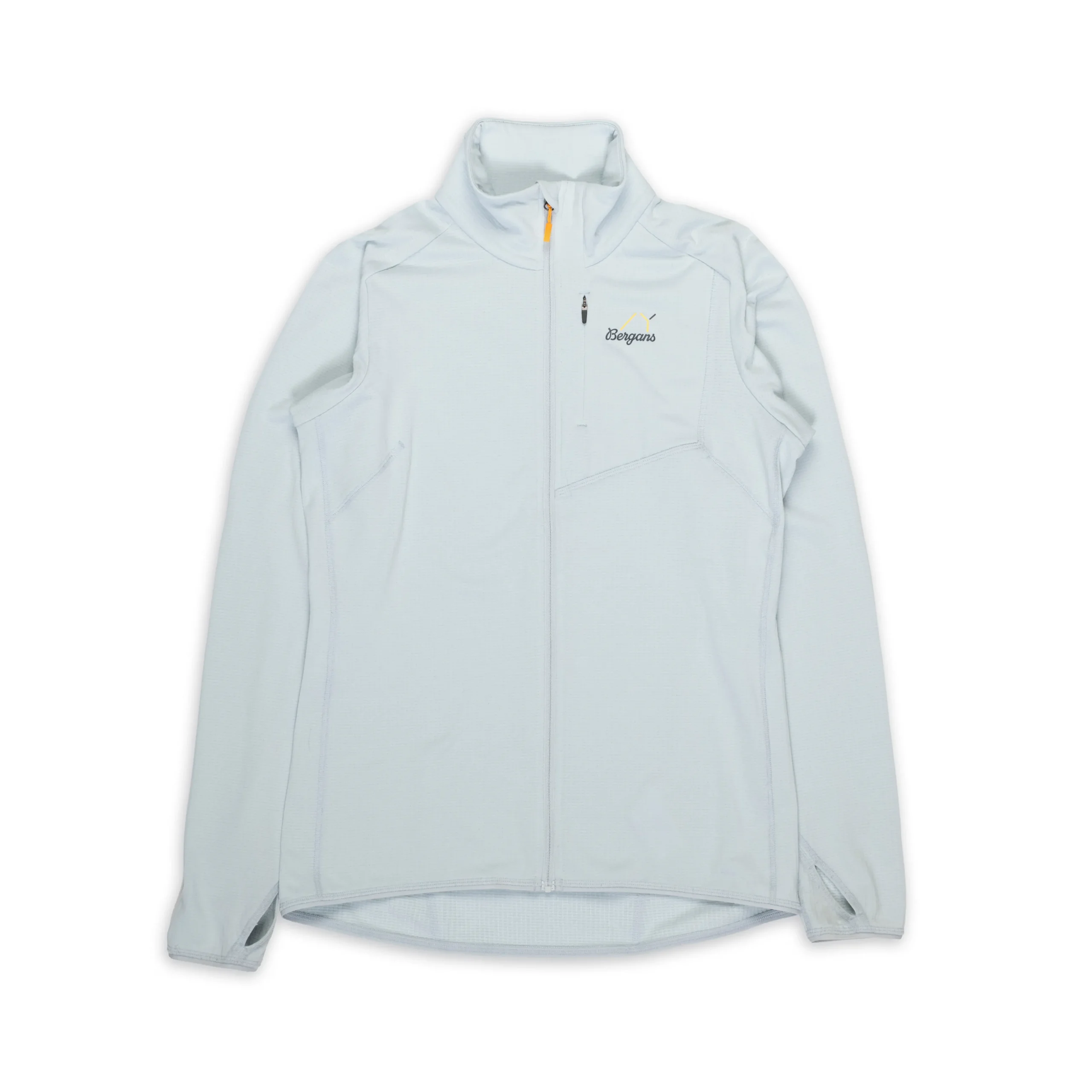 Best Sale Bergans Y LightLine Essence Midlayer Jacket Women - Pearl Grey
